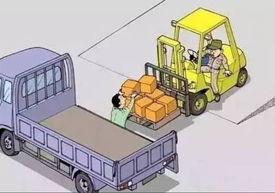 漫画详解 | 开叉车，懂得操作安全才是老司机！